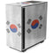 South Korean Flag Distressed NZXT H510 Compact ATX Mid-Tower Case Skin